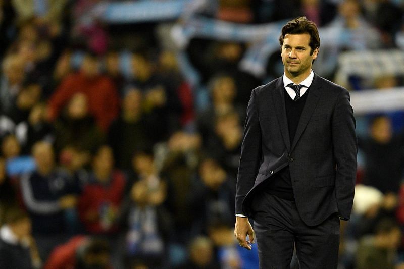 Santiago Solari: Real Madrid's interim head coach.
